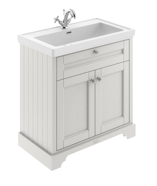 Hudson Reed 800mm 2-Door Vanity & Classic Basin 1TH