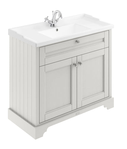 Hudson Reed 1000mm Cabinet & Basin (1TH)