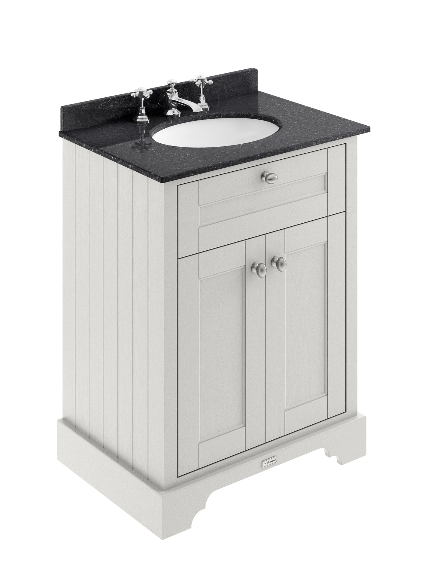Hudson Reed 600mm Cabinet & Marble Top (3TH)