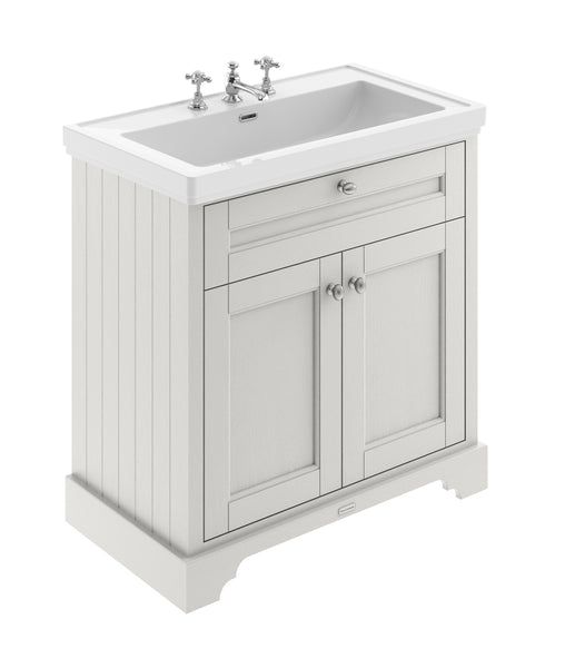 Hudson Reed 800mm 2-Door Vanity & Classic Basin 3TH