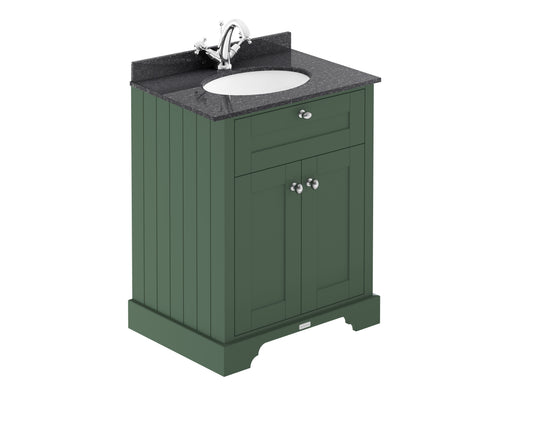 Hudson Reed 600mm Cabinet & Marble Top (1TH)