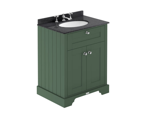 Hudson Reed 600mm Cabinet & Marble Top (3TH)