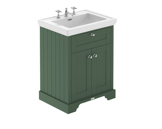 Hudson Reed 600mm 2-Door Vanity & Classic Basin 3TH