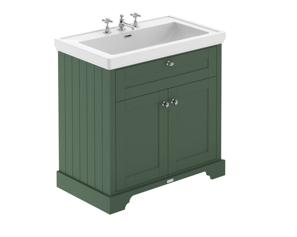 Hudson Reed 800mm 2-Door Vanity & Classic Basin 3TH