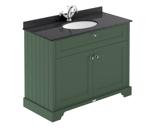 Hudson Reed 1000mm Cabinet & Marble Top (1TH)