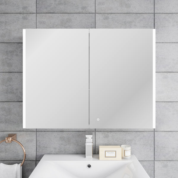 NUIE 800mm Mirror Cabinet