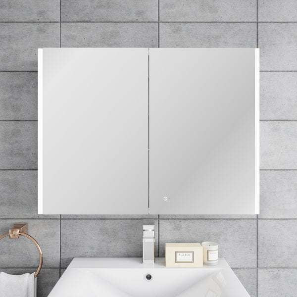 NUIE 800mm Mirror Cabinet