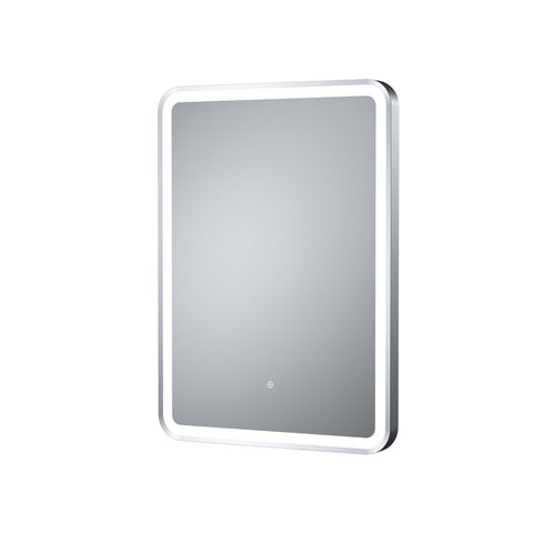 NUIE 700 x 500 Silver Framed Mirror