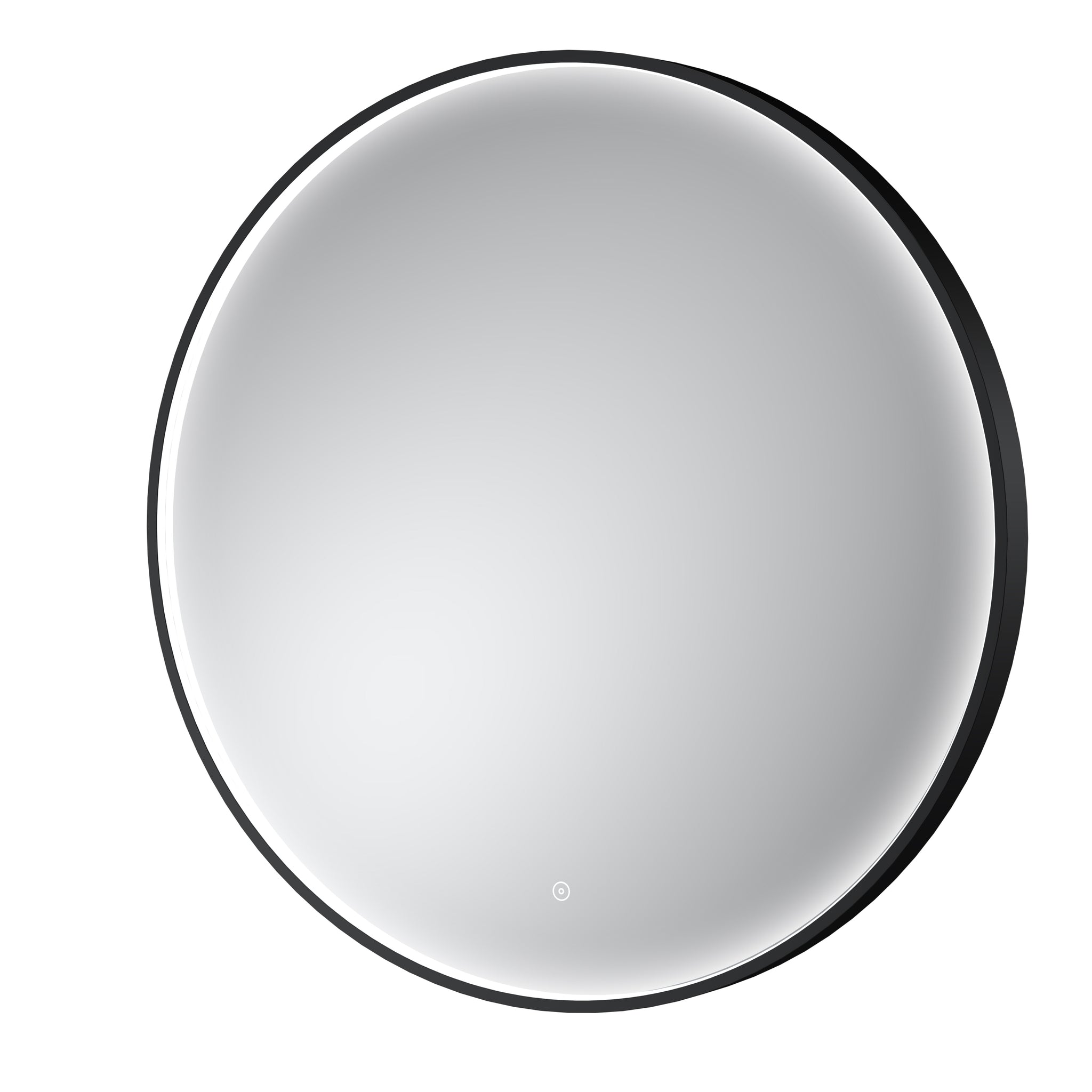 NUIE Black Frame LED Mirror - 800mm