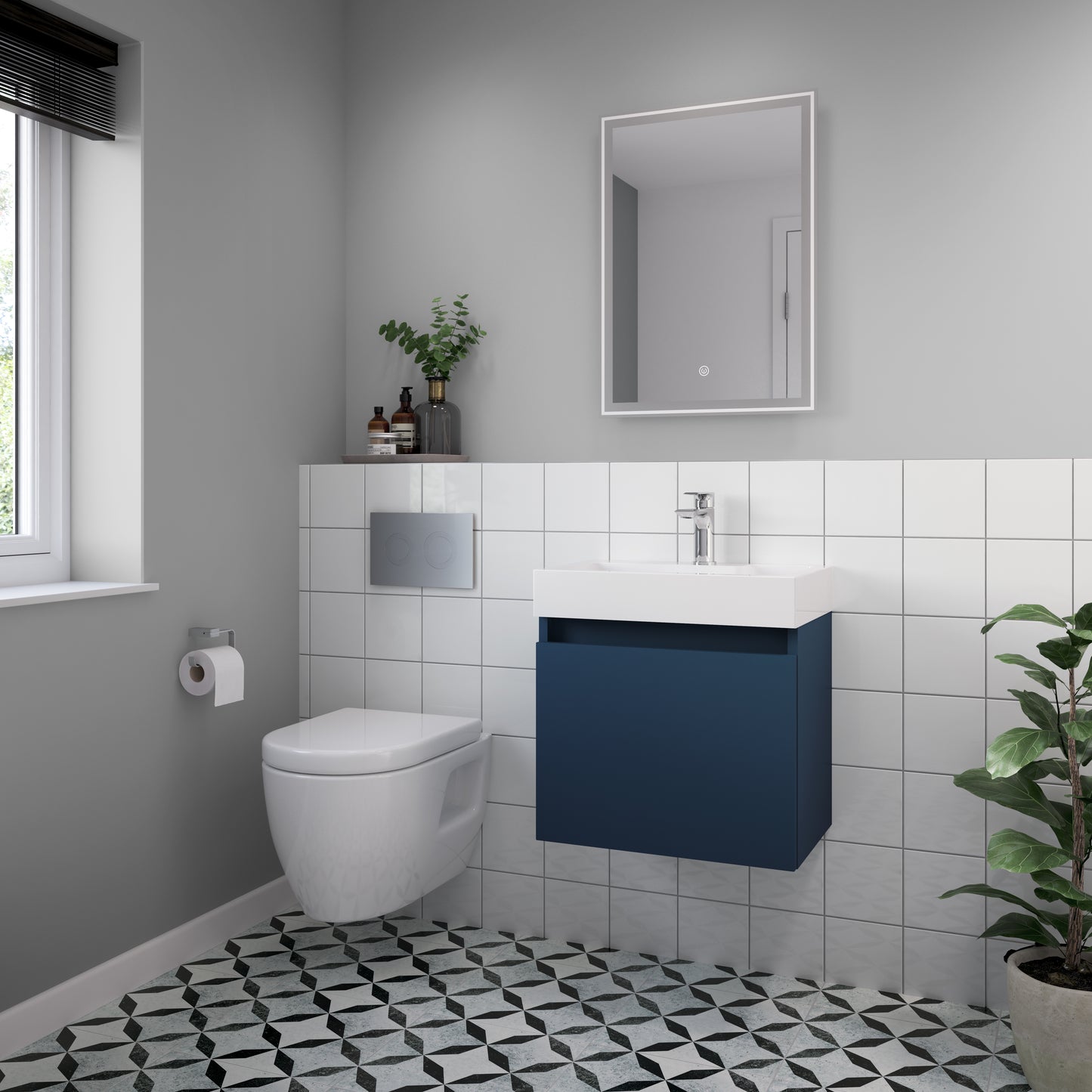 NUIE 700 x 500 LED Mirror