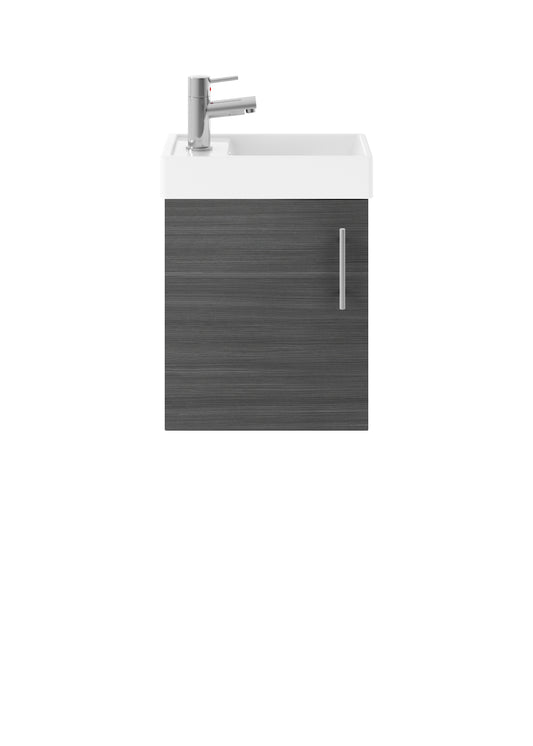NUIE 400mm Wall Hung Vanity & Basin