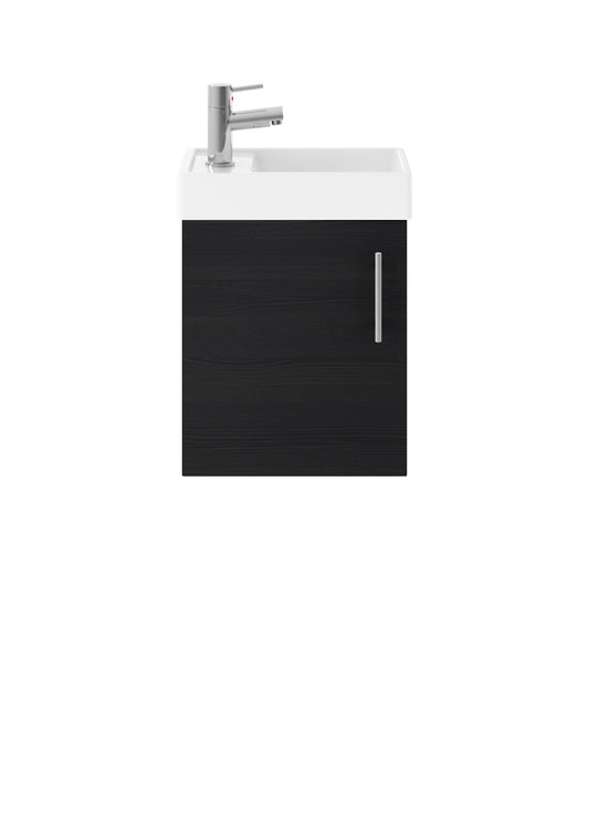 NUIE 400mm Wall Hung Vanity & Basin