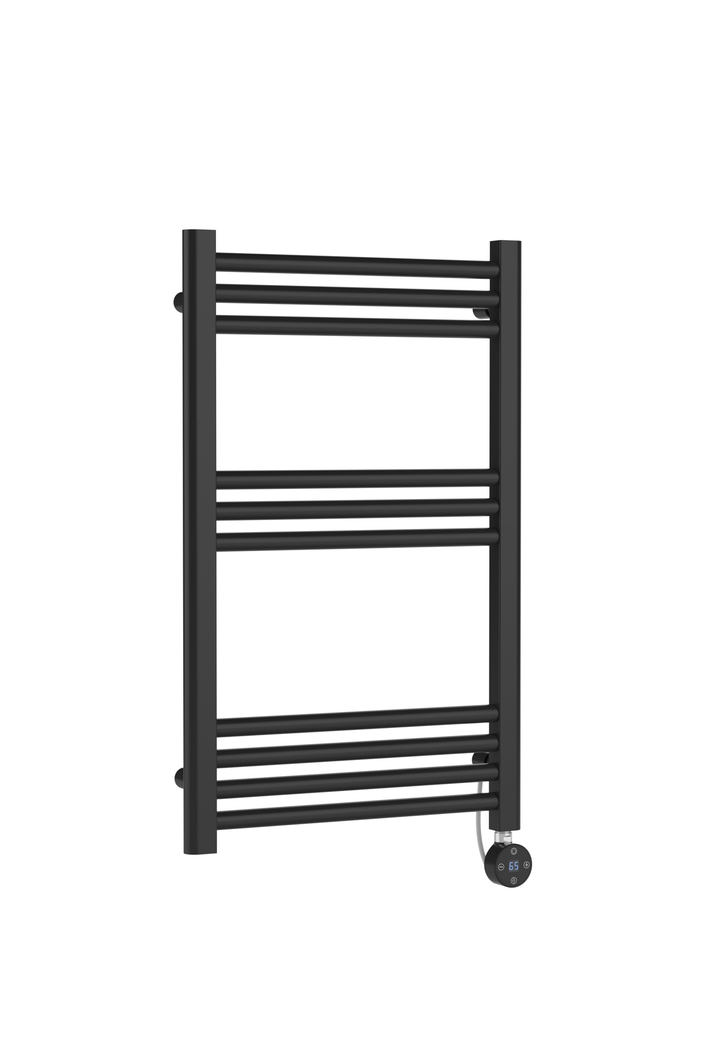 NUIE Round Straight Towel Radiator 800x500