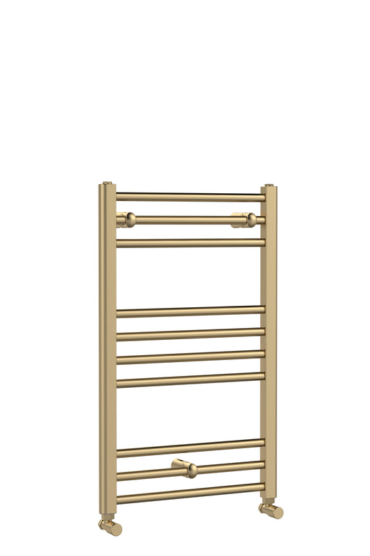 NUIE Round Straight Towel Radiator 800x500