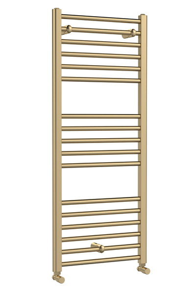 NUIE Round Straight Towel Radiator 1200x500