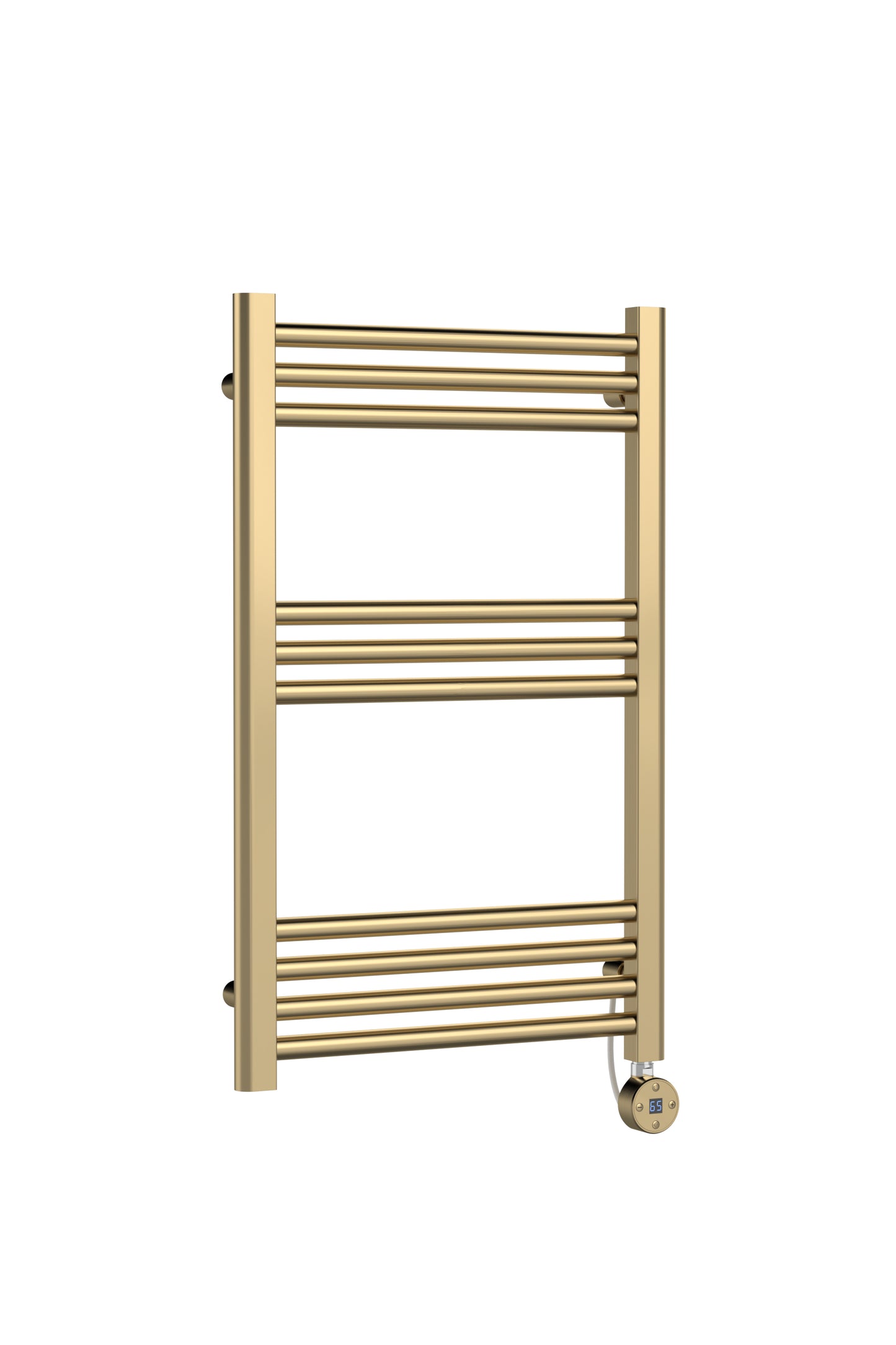 NUIE Round Straight Towel Radiator 800x500