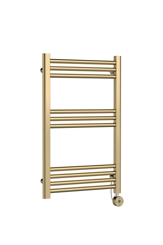 NUIE Round Straight Towel Radiator 800x500
