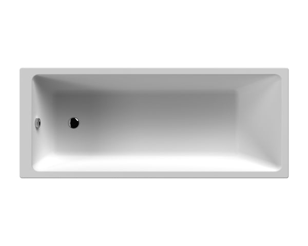NUIE Thin Edge Single Ended Bath 1700 x 700mm