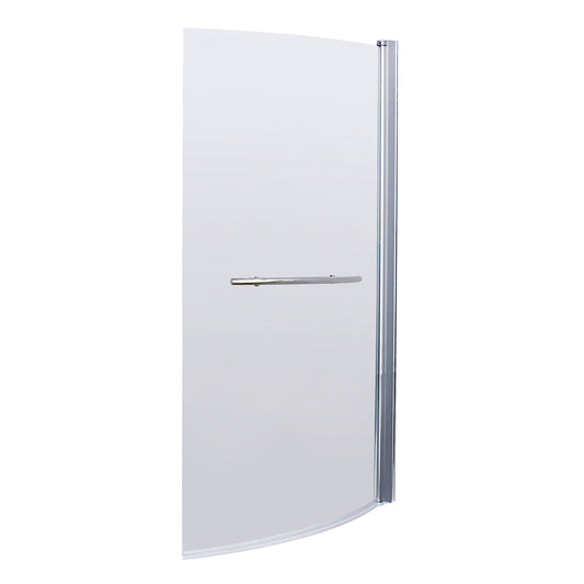 NUIE Curved B-Bath Screen with Rail