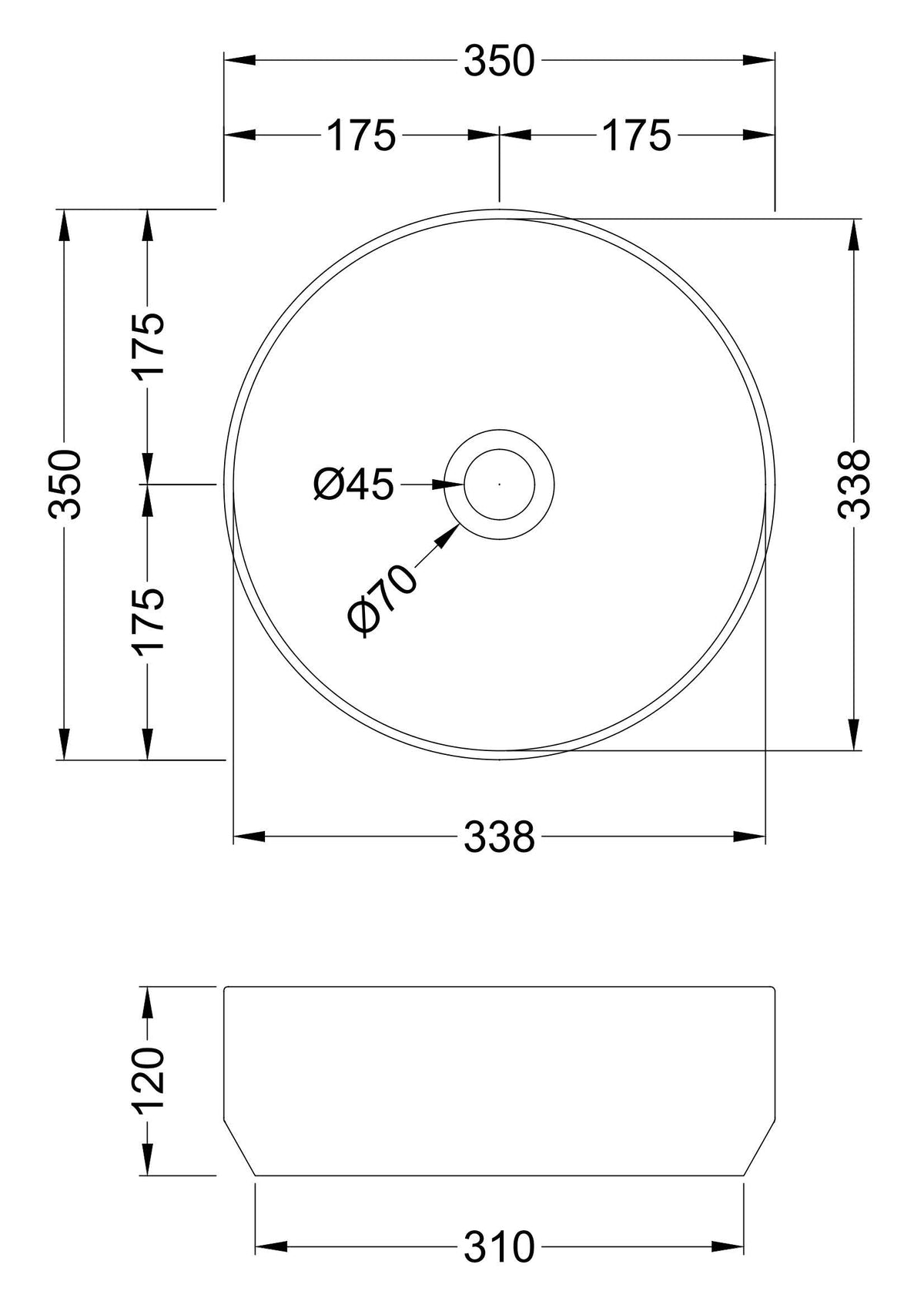 NUIE Round Vessel