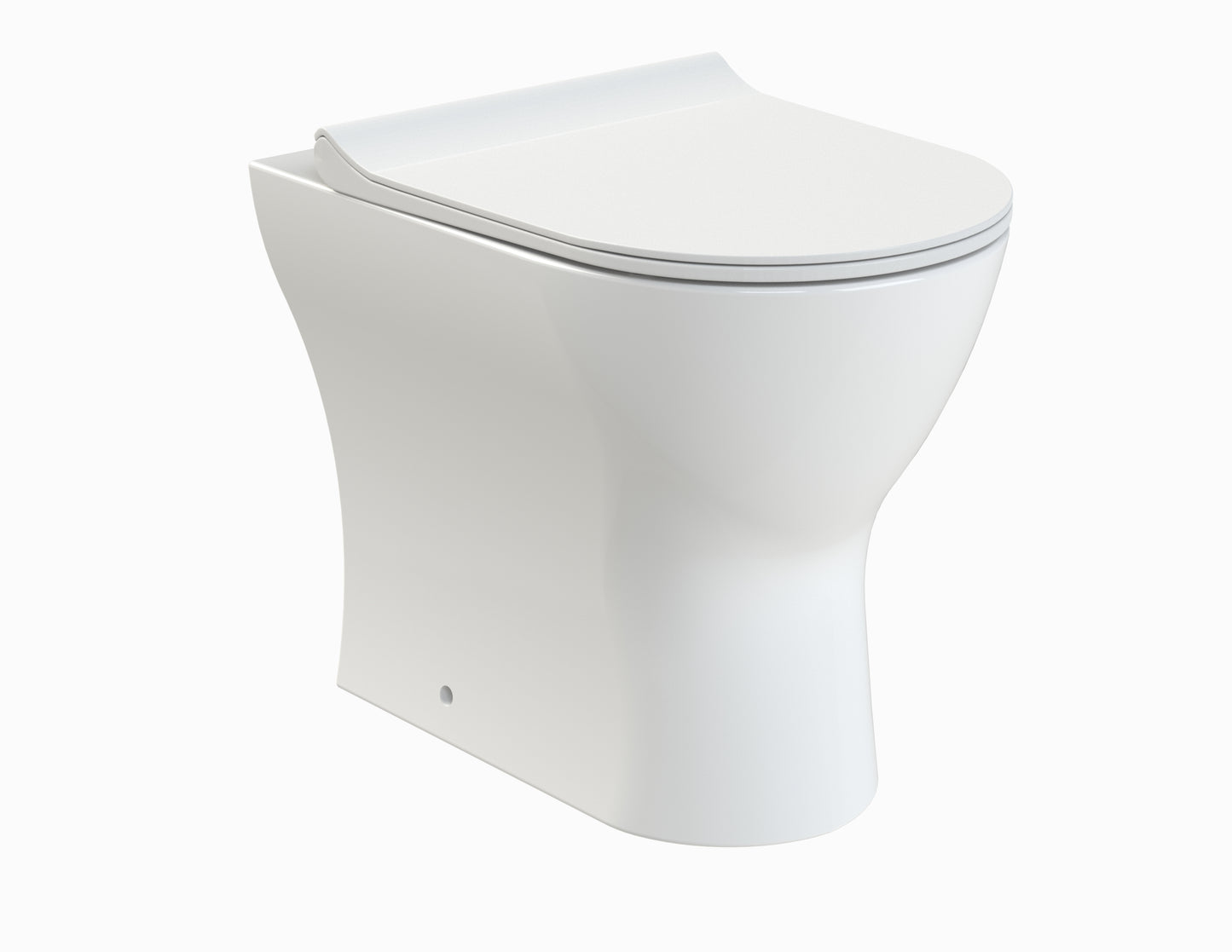 NUIE Back To Wall Pan & Soft Close Seat