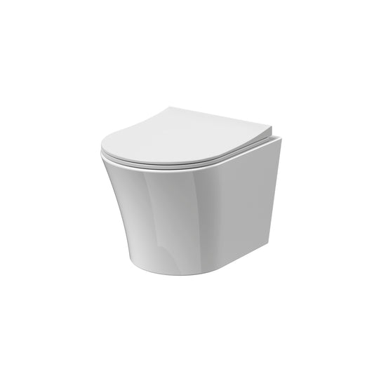 NUIE Wall Hung Pan & Soft Close Seat