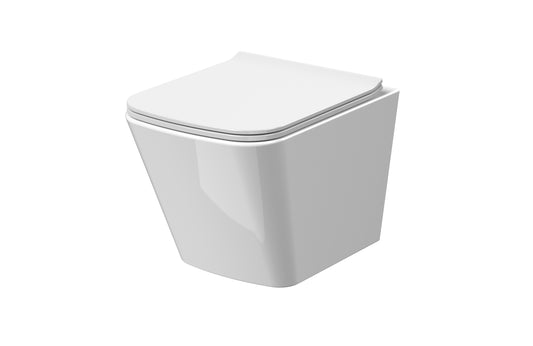 NUIE Wall Hung Pan & Soft Close Seat