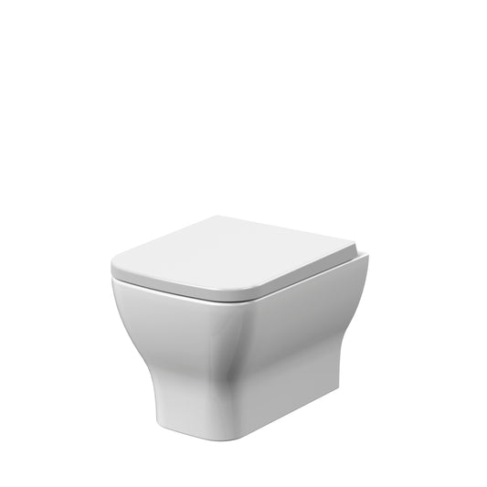 NUIE Ava Wall Hung Pan & SC Seat
