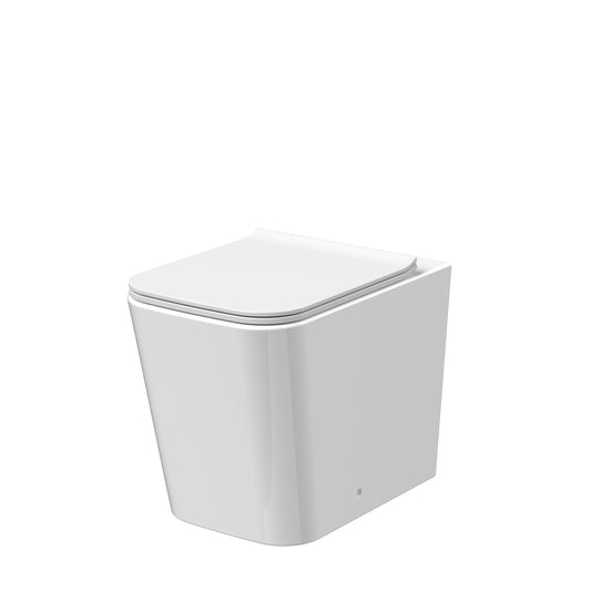 NUIE Rimless BTW Pan & Soft Close Seat