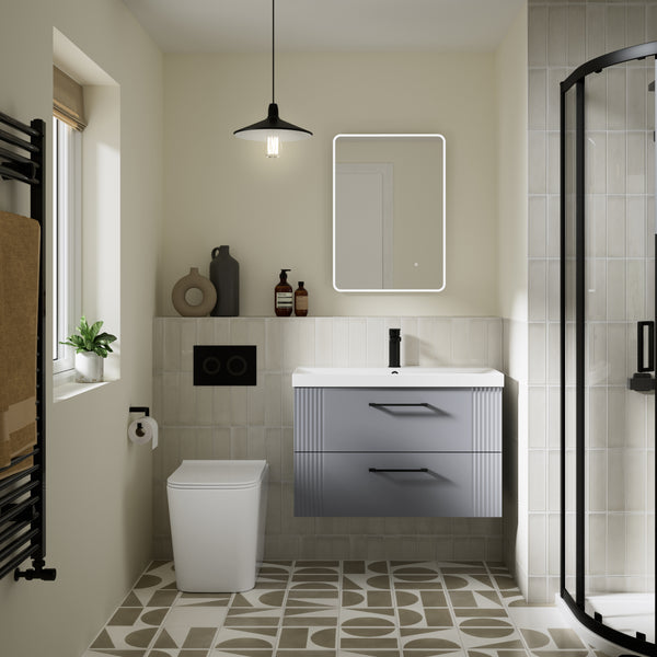 NUIE Rimless BTW Pan & Soft Close Seat