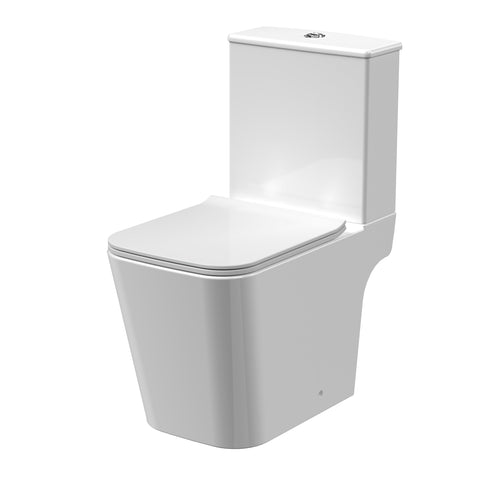 NUIE Rimless Pan, Cistern & Soft Close Seat