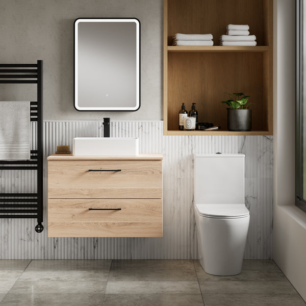 NUIE Rimless Pan, Cistern & PP Seat