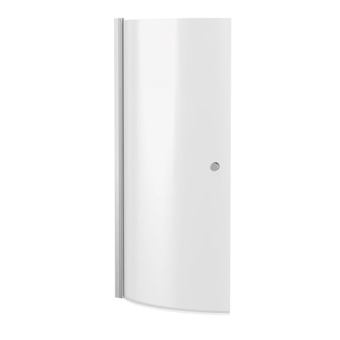 NUIE Curved P-Bath Screen with Knob