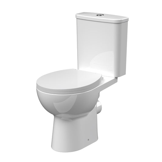 NUIE Rimless Pan Cistern & Seat Pack