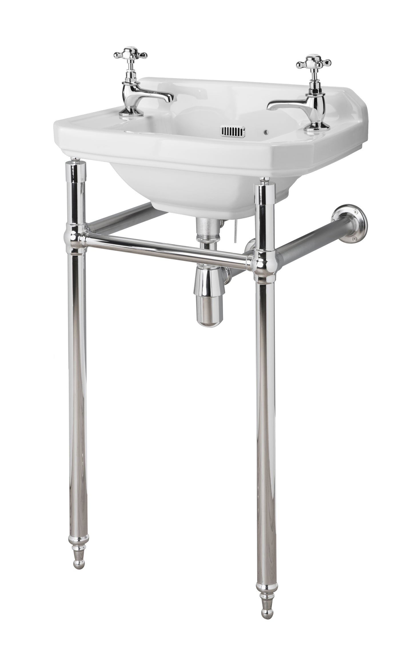 Hudson Reed 515mm Cloakroom Basin (2 Tap Hole)
