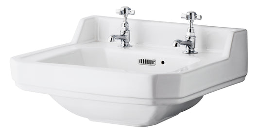 Hudson Reed 500mm Basin (2 Tap Hole)