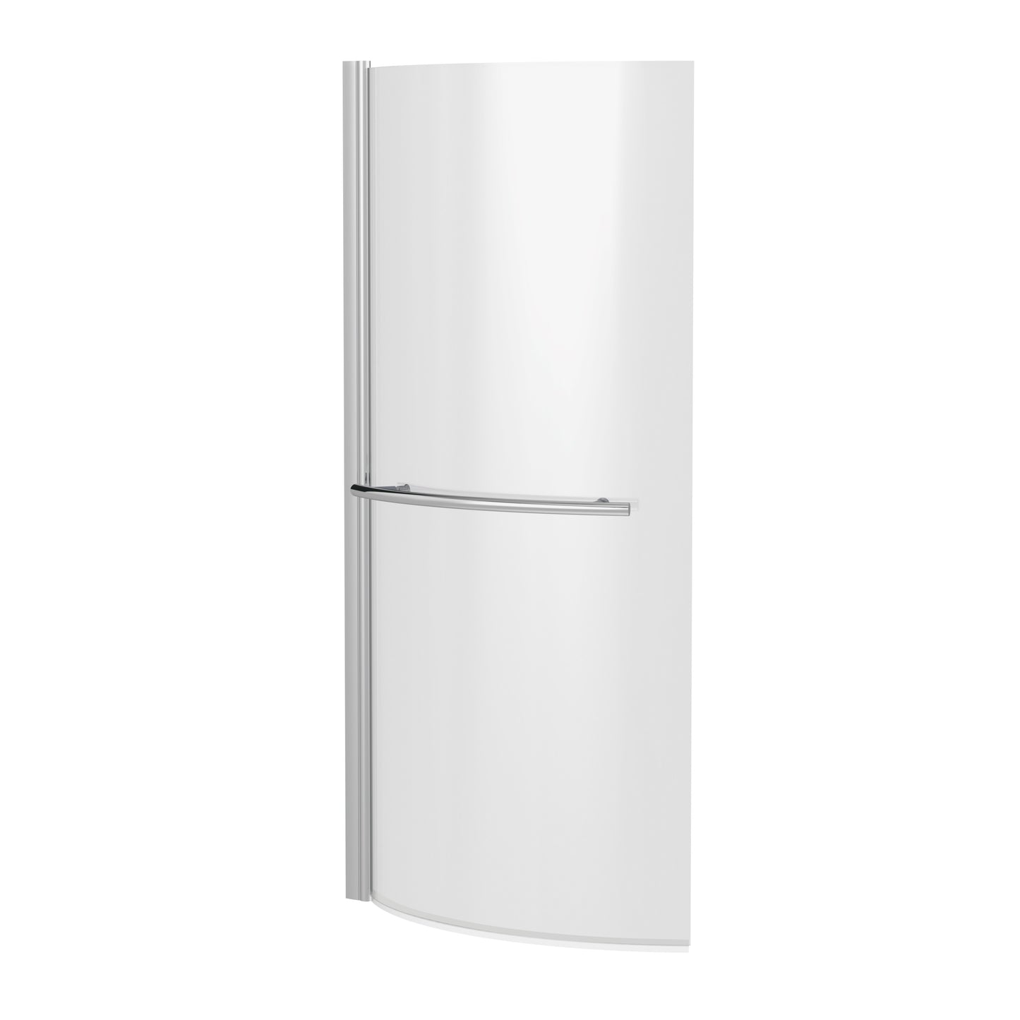 NUIE Curved P-Bath Screen with Rail