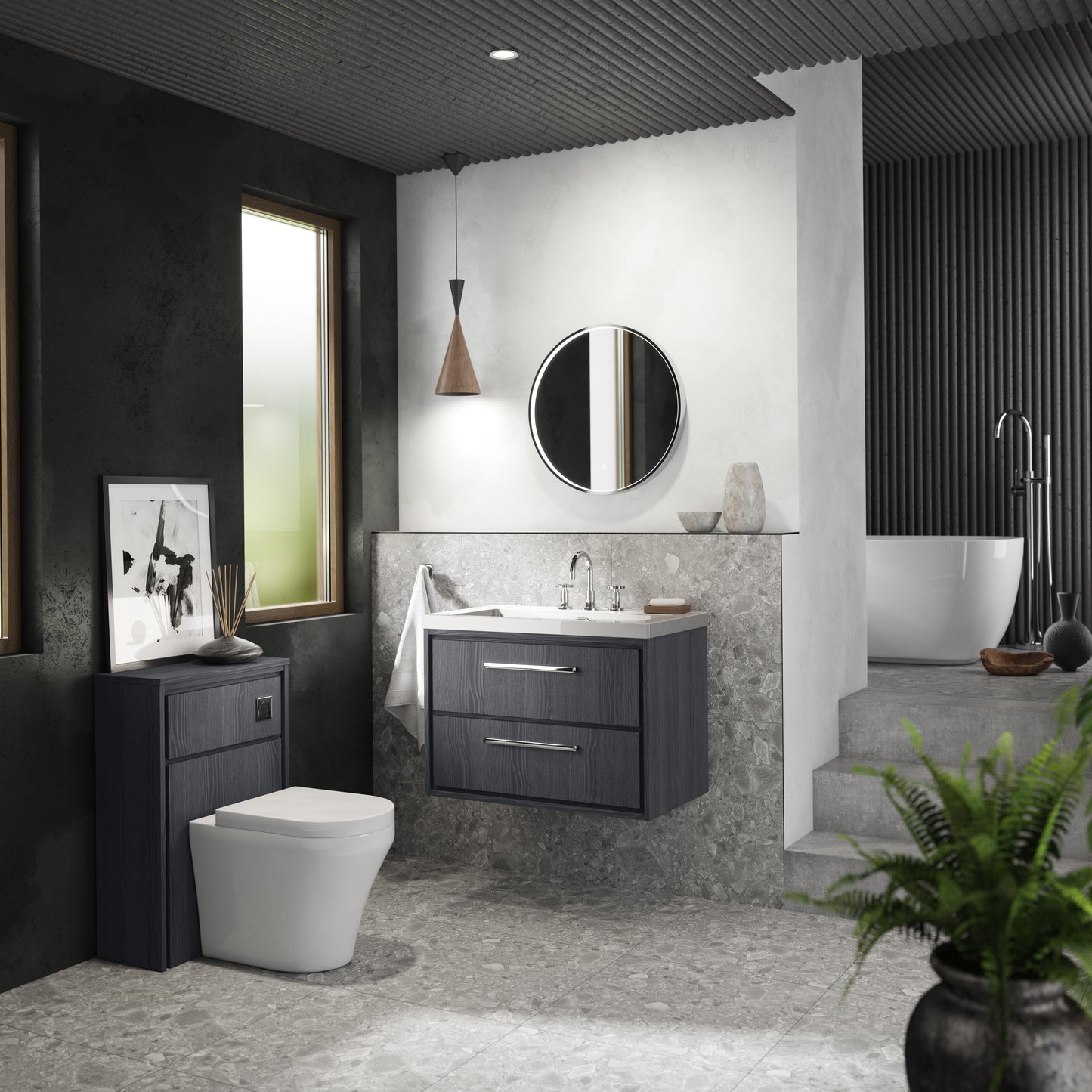 Hudson Reed 550mm WC Unit (255 Deep)