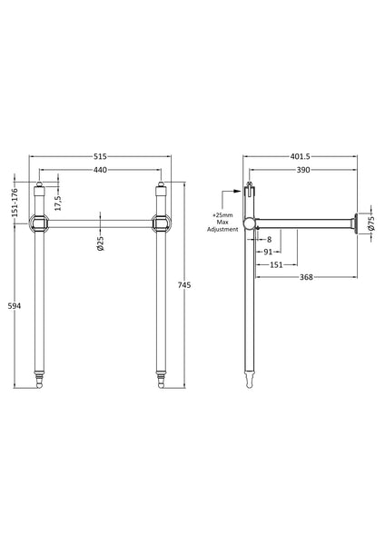 Hudson Reed Washstand
