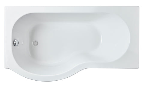 NUIE 1500mm Left Hand P-Shaped Bath