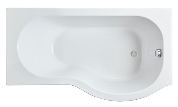 NUIE 1500mm Right Hand P-Shaped Bath