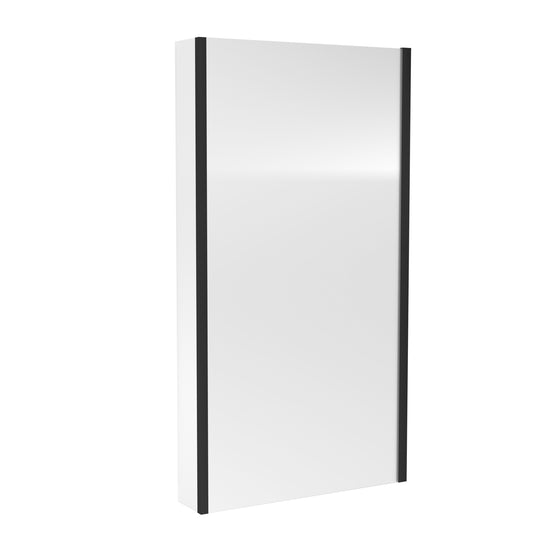 NUIE Square Bath Screen With Fixed Return