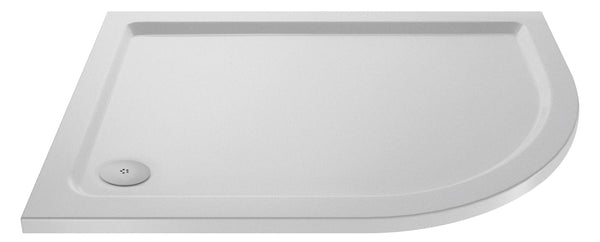 NUIE Slip Resistant Offset Quadrant Shower Tray RH 1200 x 900mm