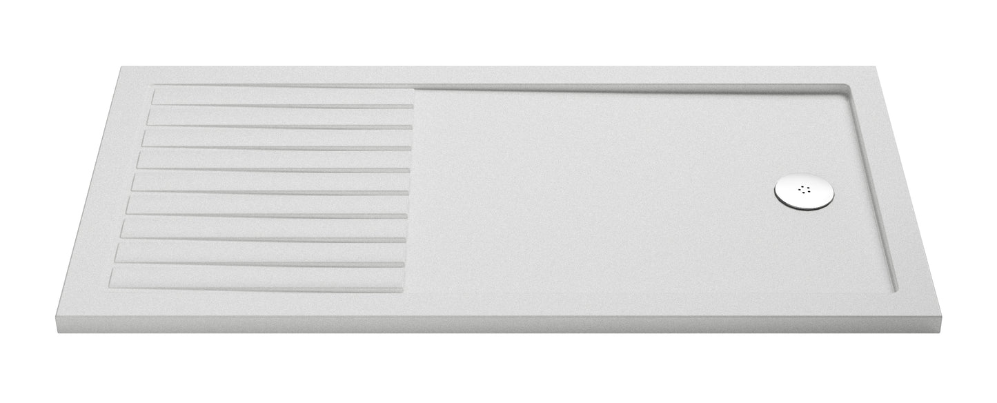 NUIE Slip Resistant Rectangular Walk-In Shower Tray 1700 x 800mm