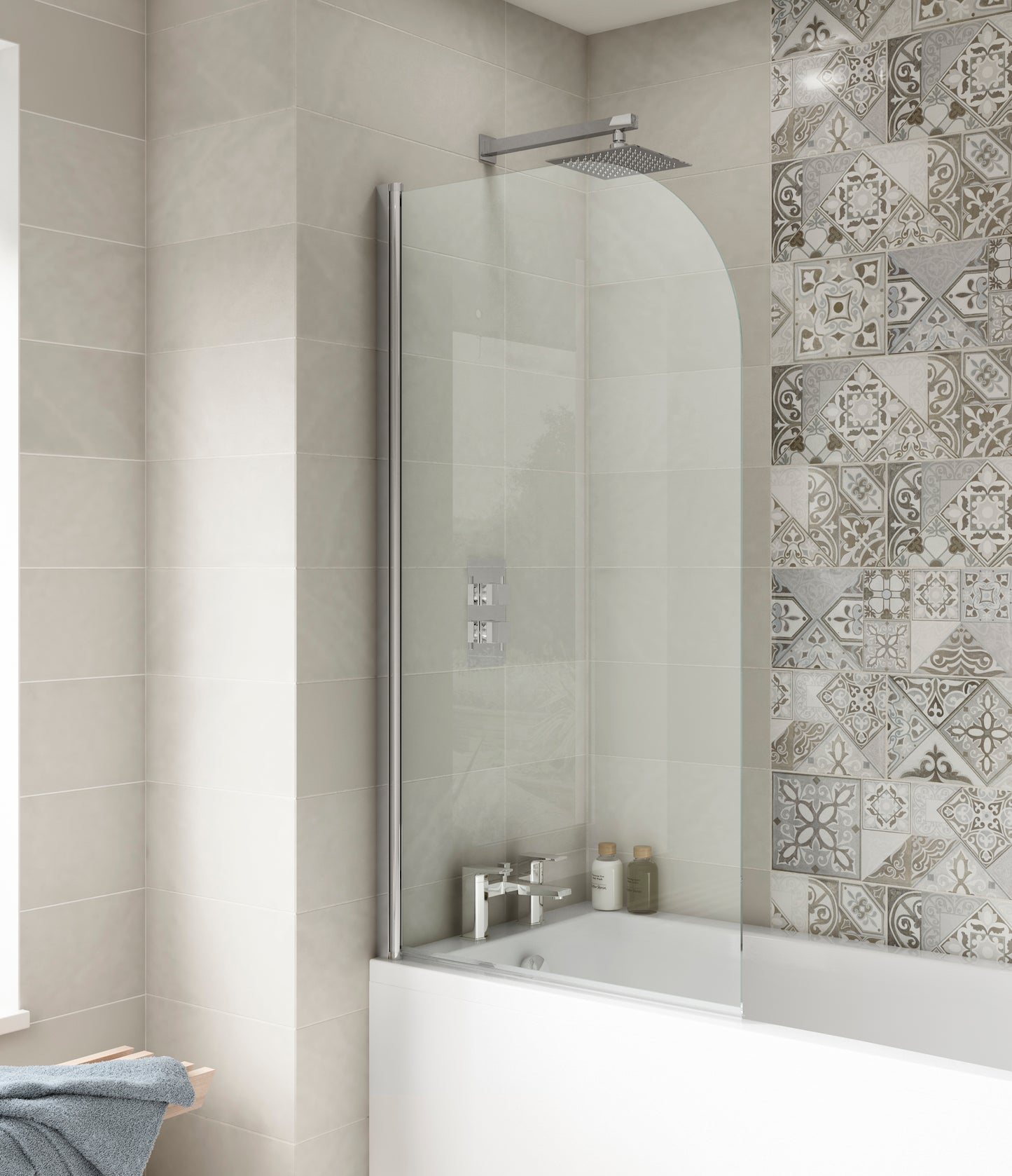 NUIE Round Bath Screen