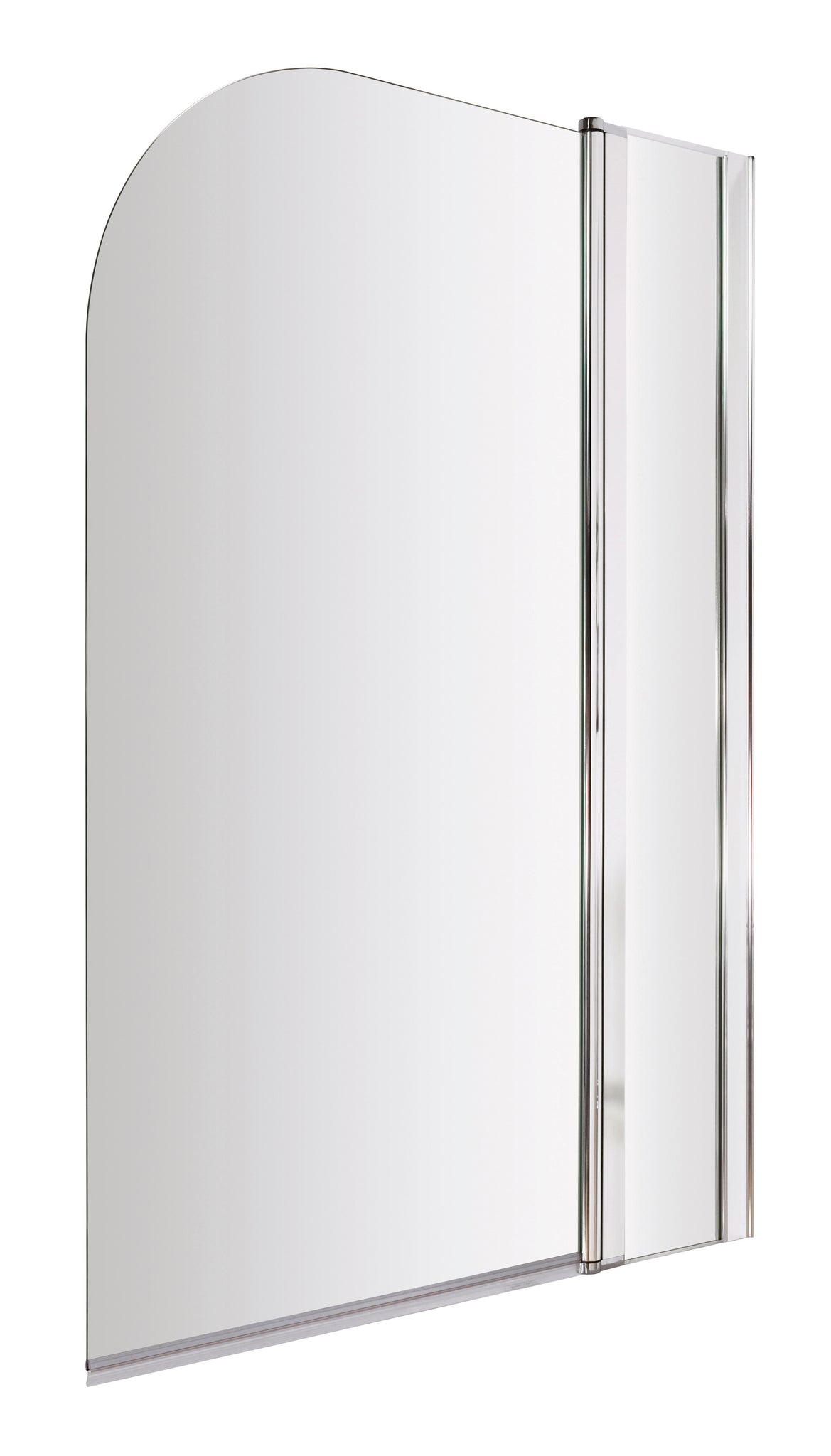 NUIE Round Bath Screen With Fixed Panel