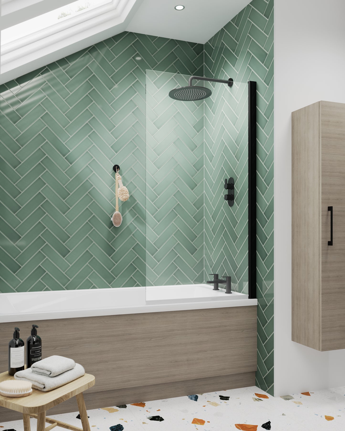 NUIE Straight Front Panel & Plinth (1800mm)