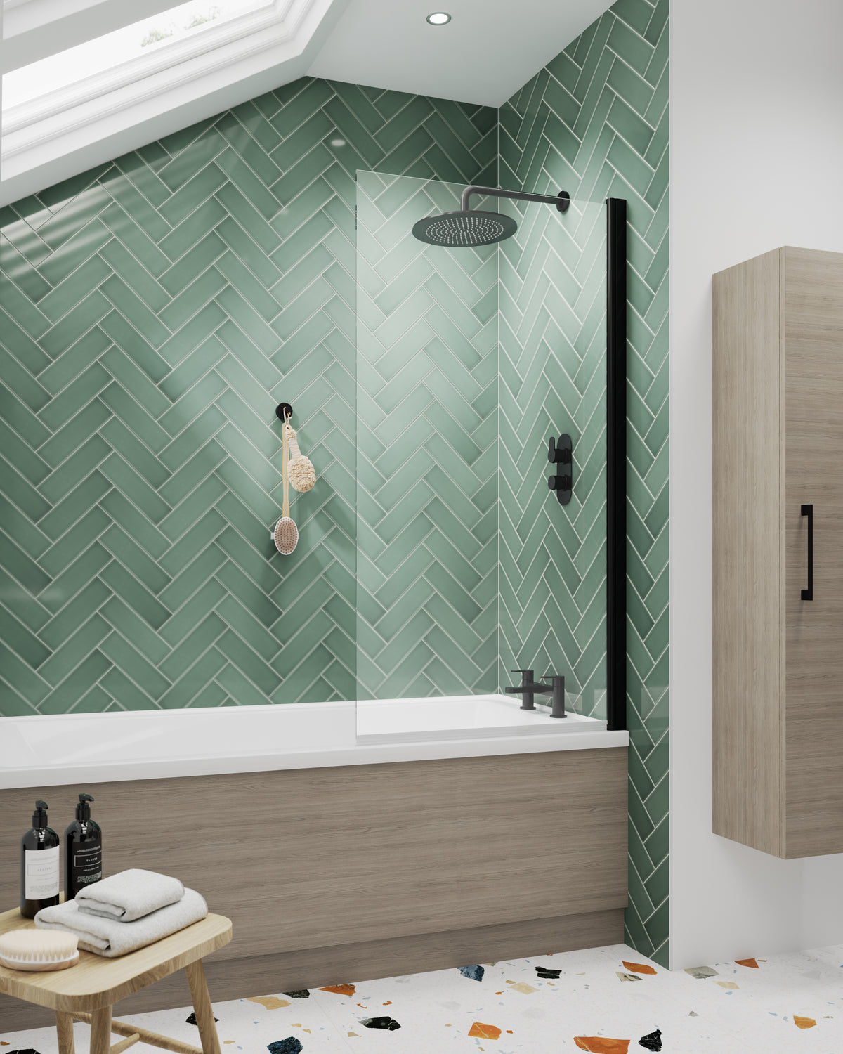 NUIE Straight Front Panel & Plinth (1800mm)