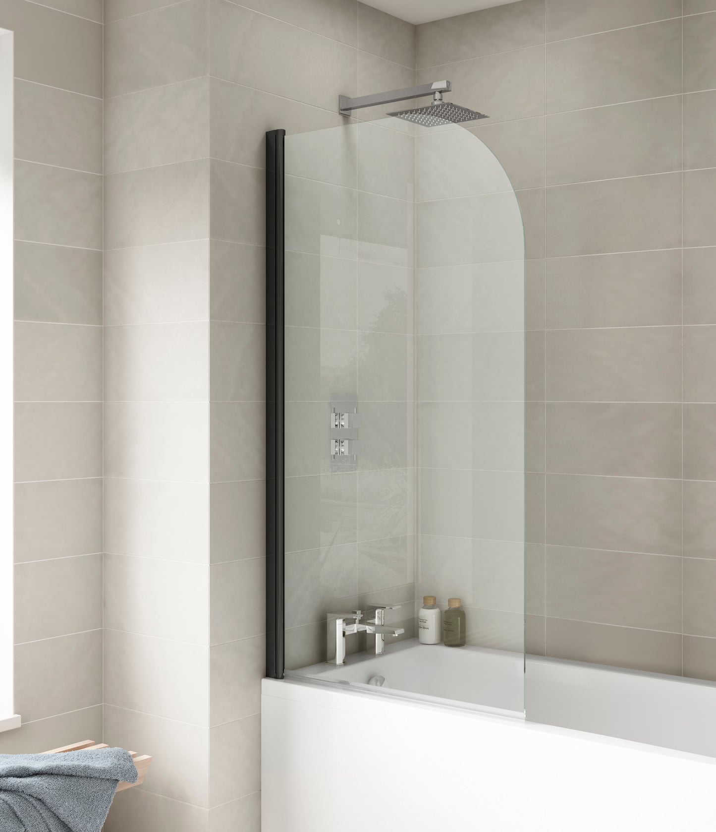 NUIE Round Bath Screen