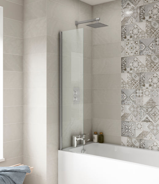 NUIE 350mm Fixed Bath Screen